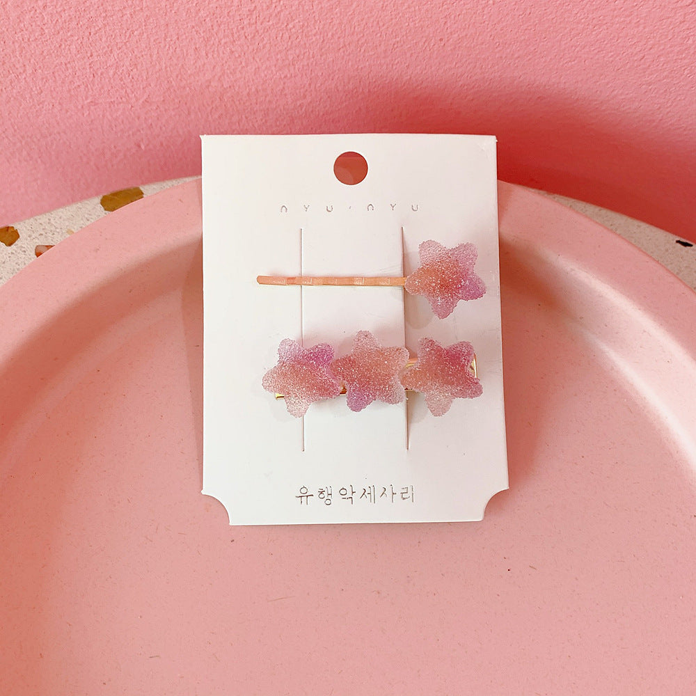 Gradient star hairpin