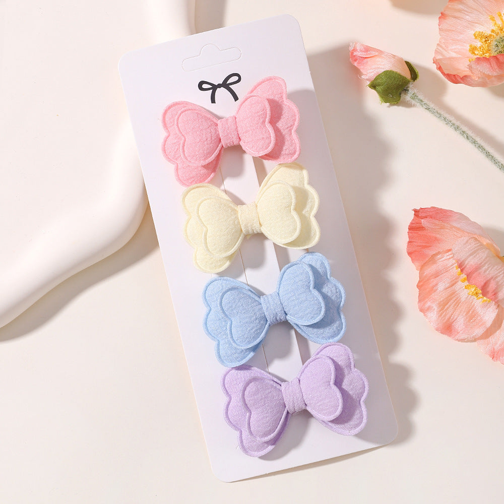 Double Butterfly Barrettes Suit
