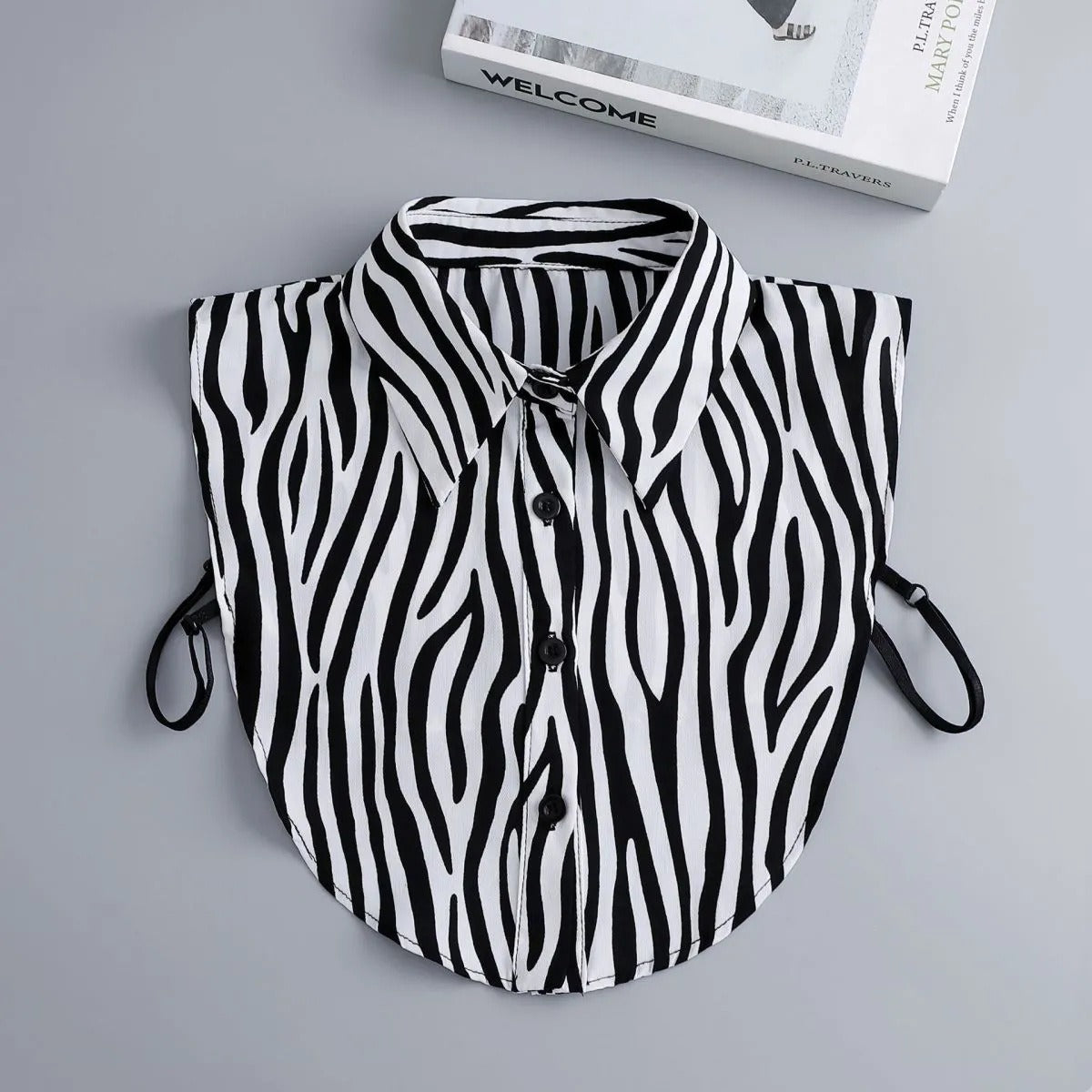 Detachable Collar Versatile Shirt With Separate Collar Trim Faux Collar Autumn Winter Fashion Versatile