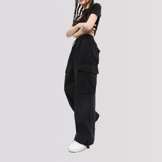Women's Loose Adjustable Leg Shaping Overalls High Street Overalls