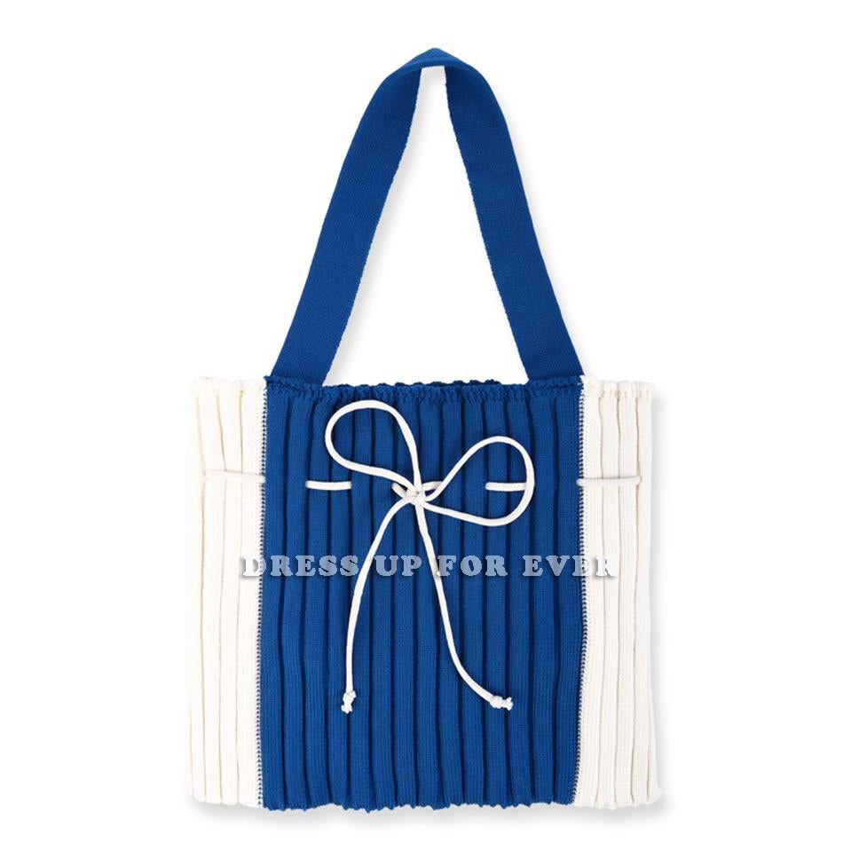 Simple Wool Knitted One-shoulder Portable Messenger Large-capacity Bag