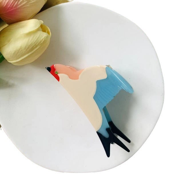 Acid  Special-interest Design Blue Swallows Grip