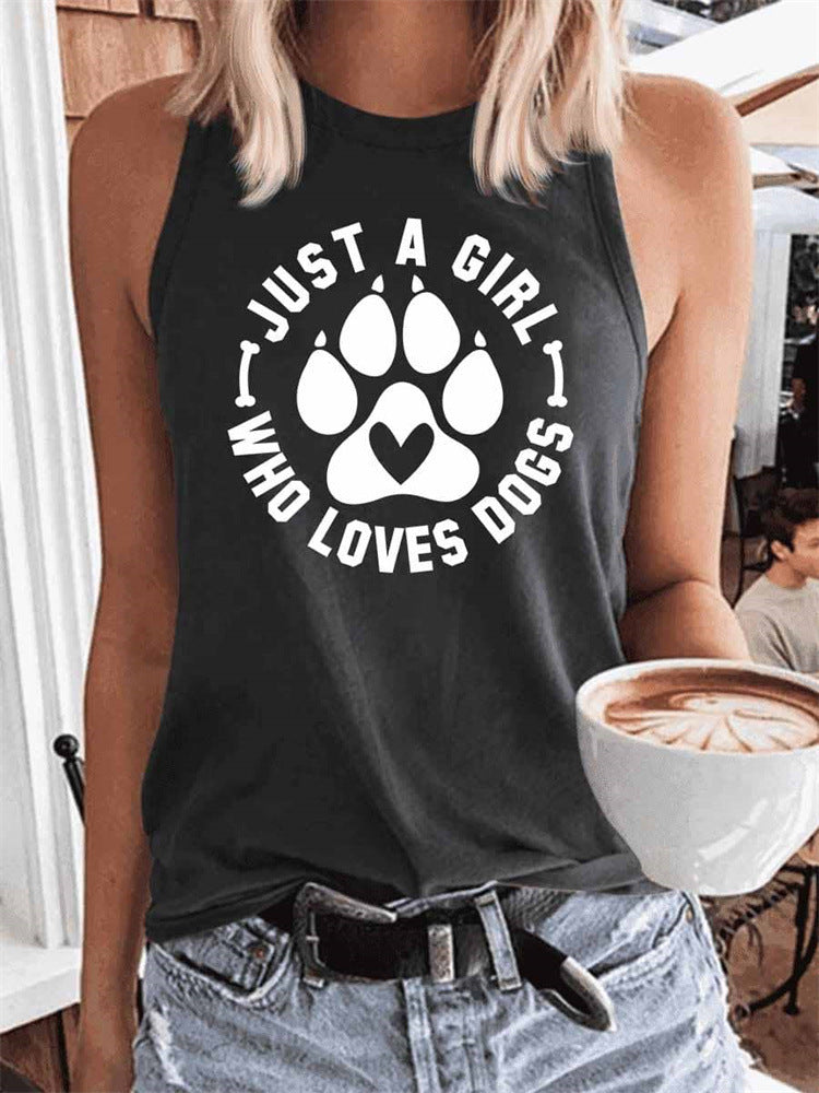 Summer Women's Fruit 3D Printed Casual Sleeveless Vest