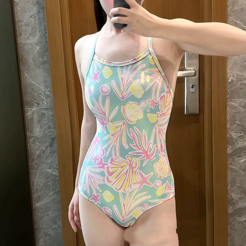 One-piece Racing Swimsuit Professional Sports Competitive Swimsuit