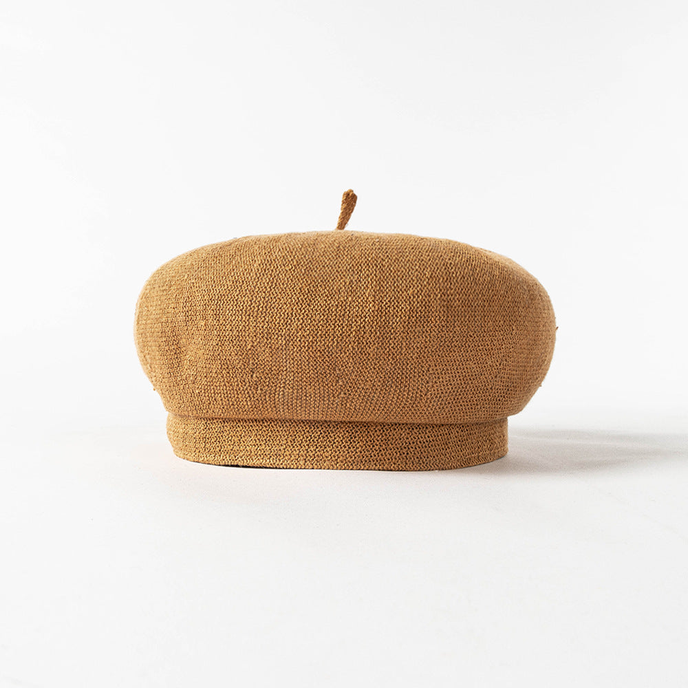 Casual Fashion Breathable Knit Linen Deep Brim Hat