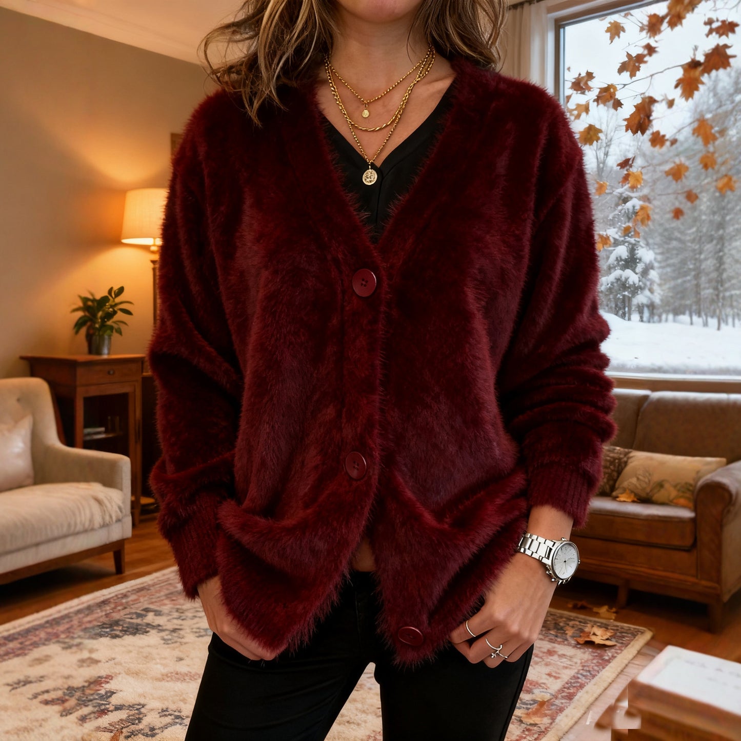 Mink-like Loose Casual Sweater