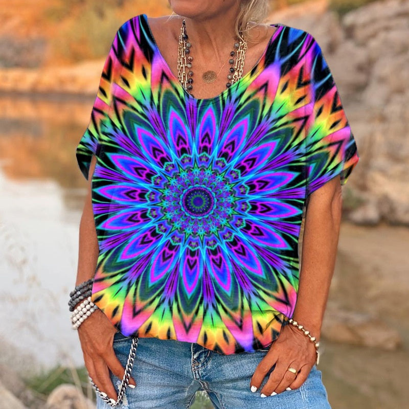 3D Printed Loose Short Sleeve