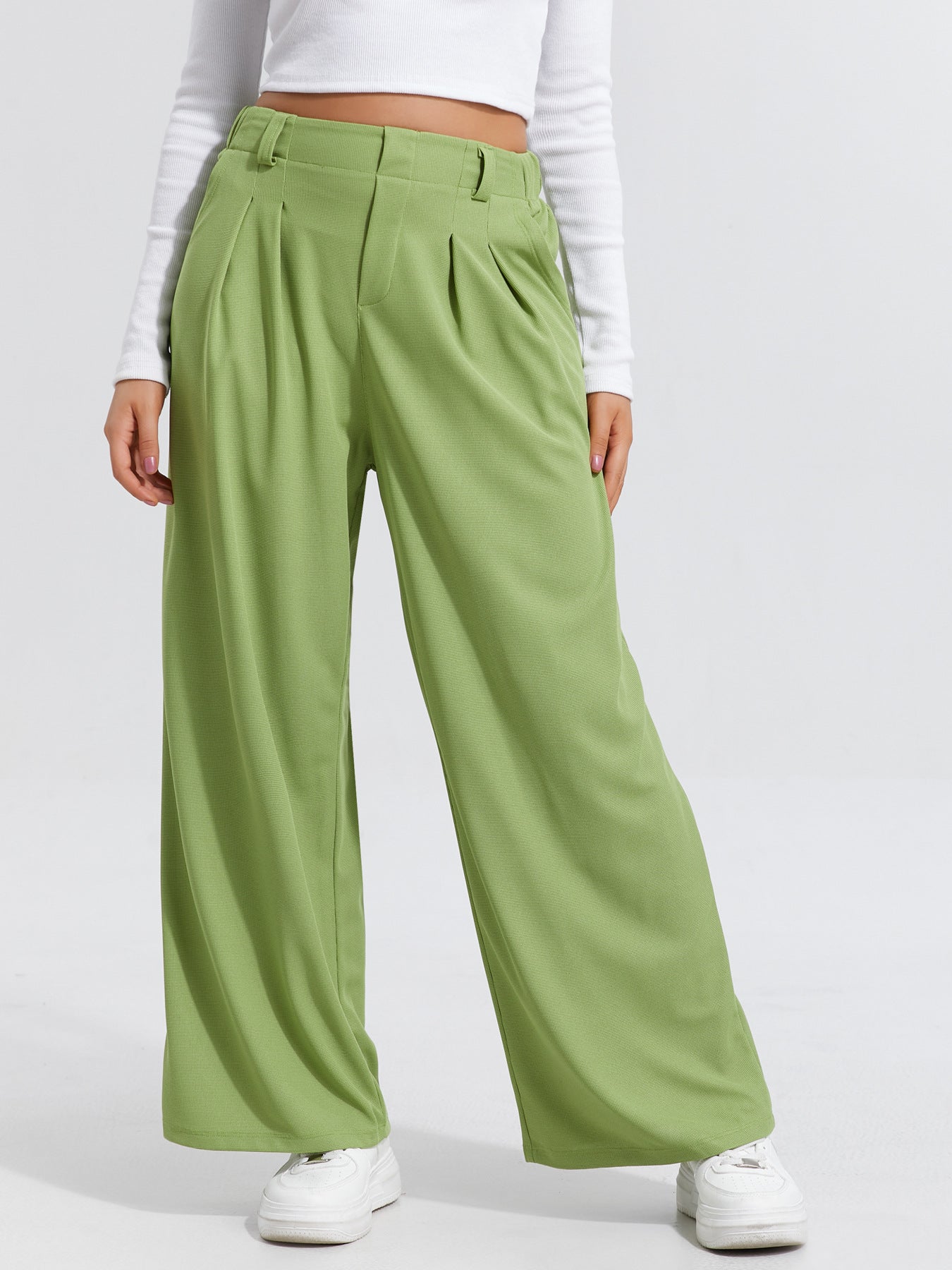 Women's Casual Loose And Elegant Wide-leg Pants