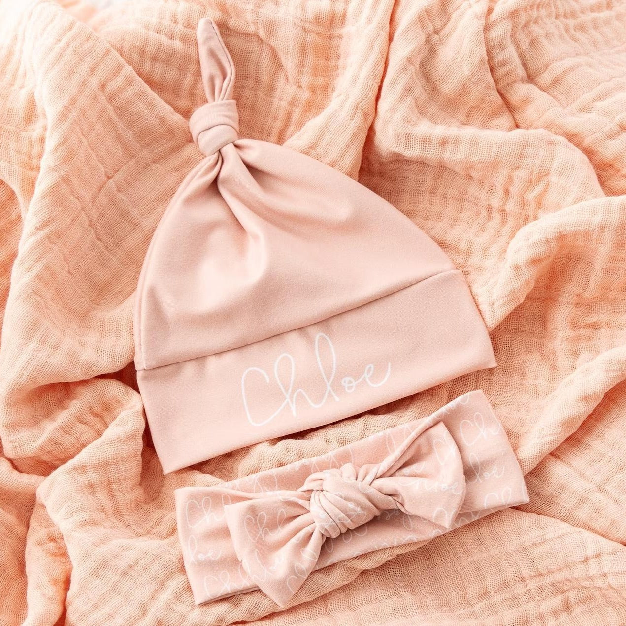Cotton Double-layer Gauze Blanket Printing Hat Hair Band