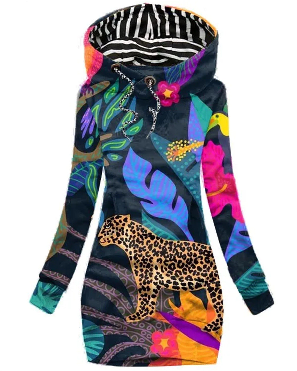 3D Digital Printing Casual Long Sweater