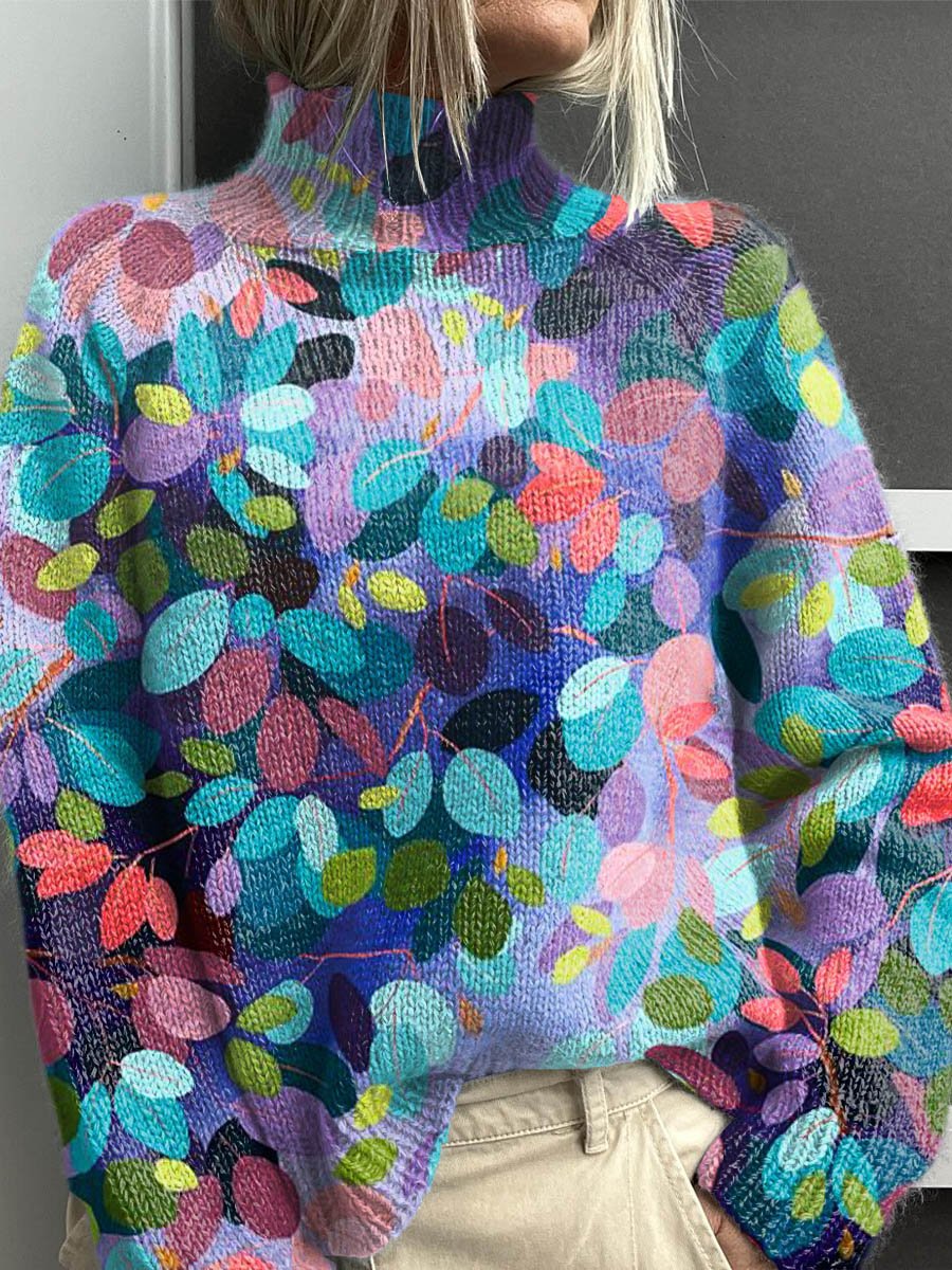 Printing Casual Cloak Coat Cardigan Sweater  Abstract