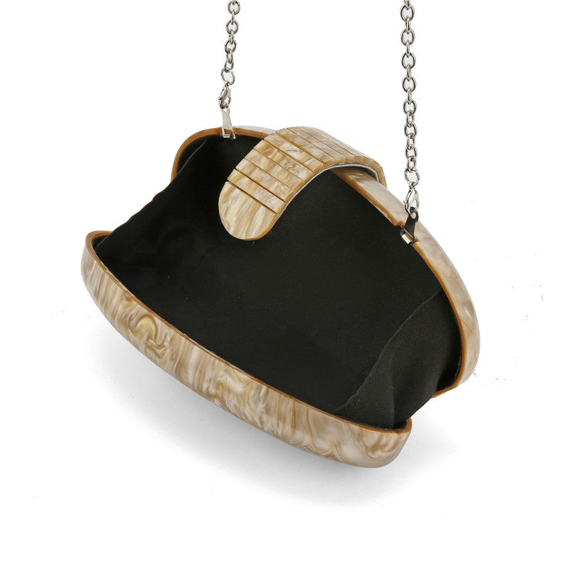 Women's One Shoulder Acrylic Dinner Bag