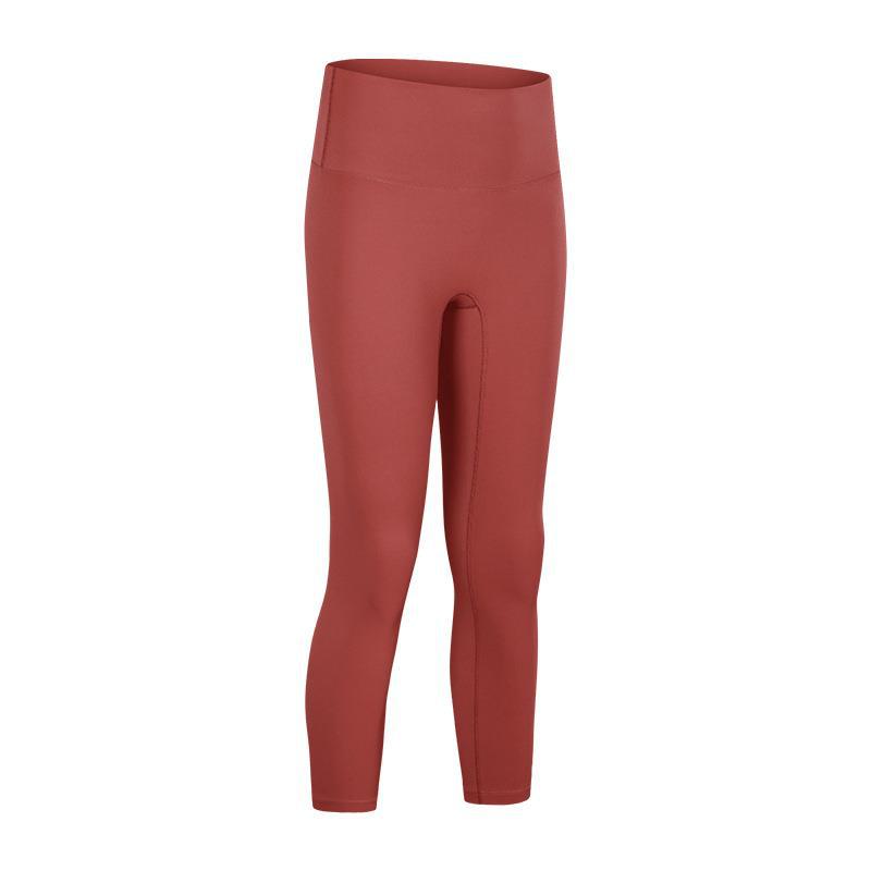 Yoga cropped pants tight sports fitness pants