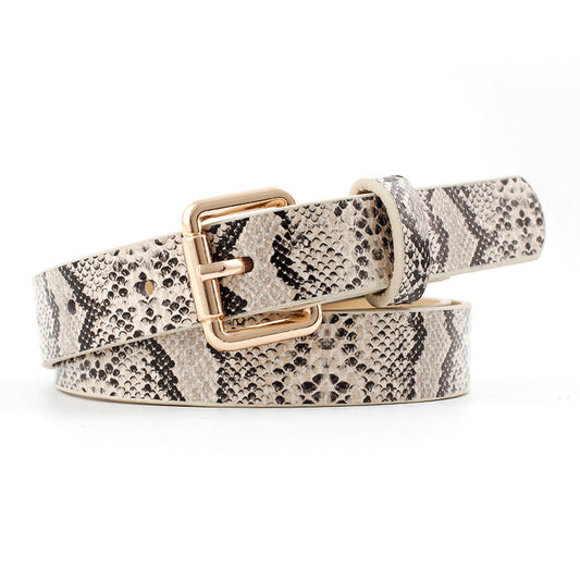 Vintage thin belt