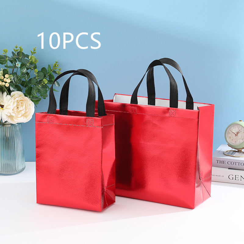 Aluminum Coated Non-woven Folding Tote Bag