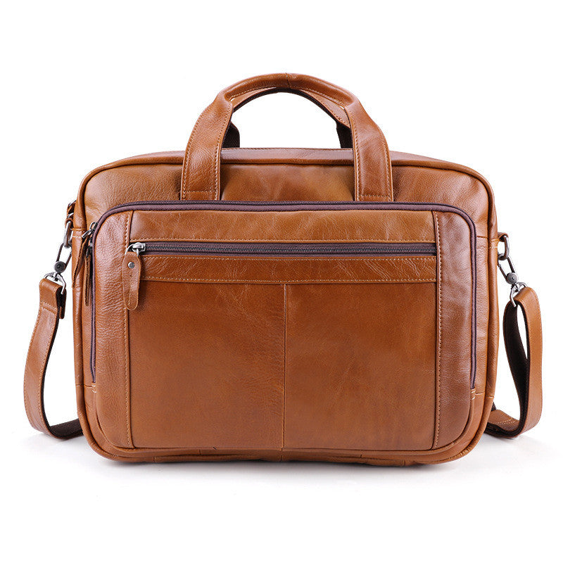 leather computer bag   17 inch