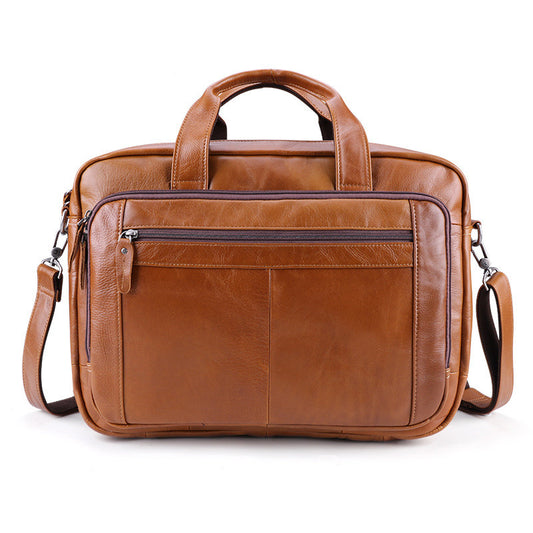 leather computer bag   17 inch