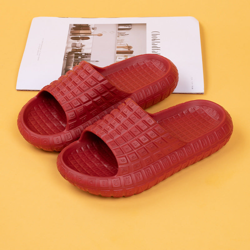 Slippers Women Summer Outdoor Home Thick-soled Couple Men