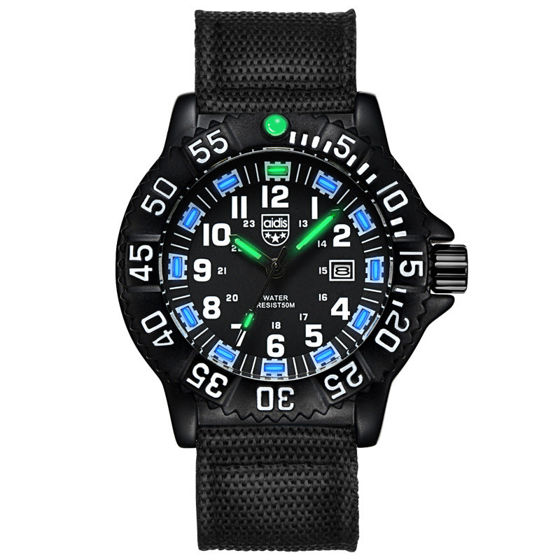 Outdoor sports luminous watch