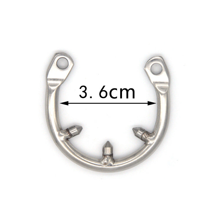 Chastity Lock Snap Ring Accessories Key Anti-release Ring Guide Accessories