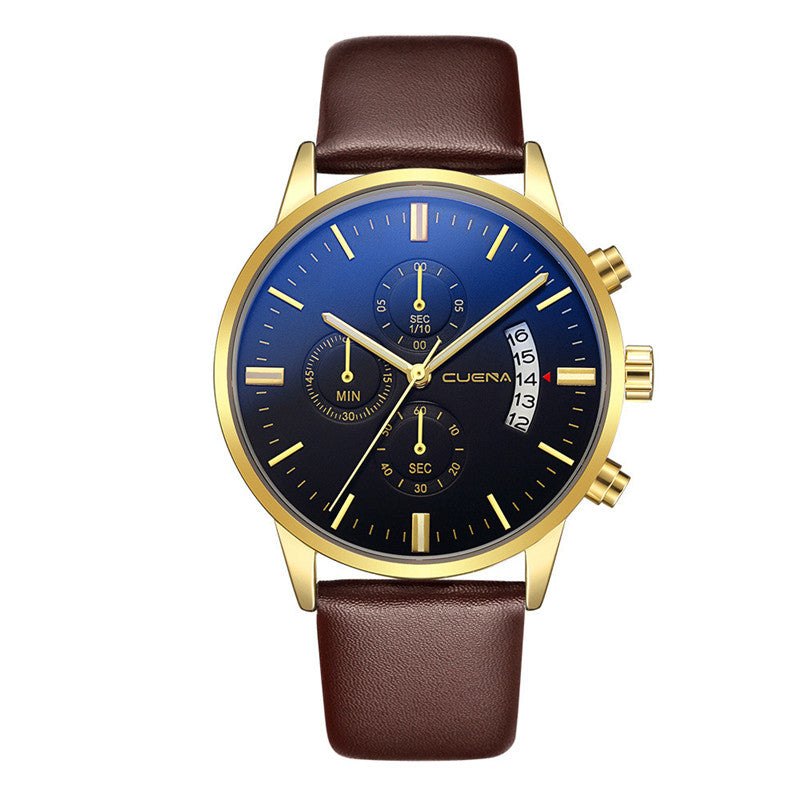 Multifunctional six-hand men's watch