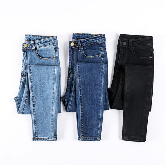 Elastic Tight-Fitting Thin-Footed Pencil Pants