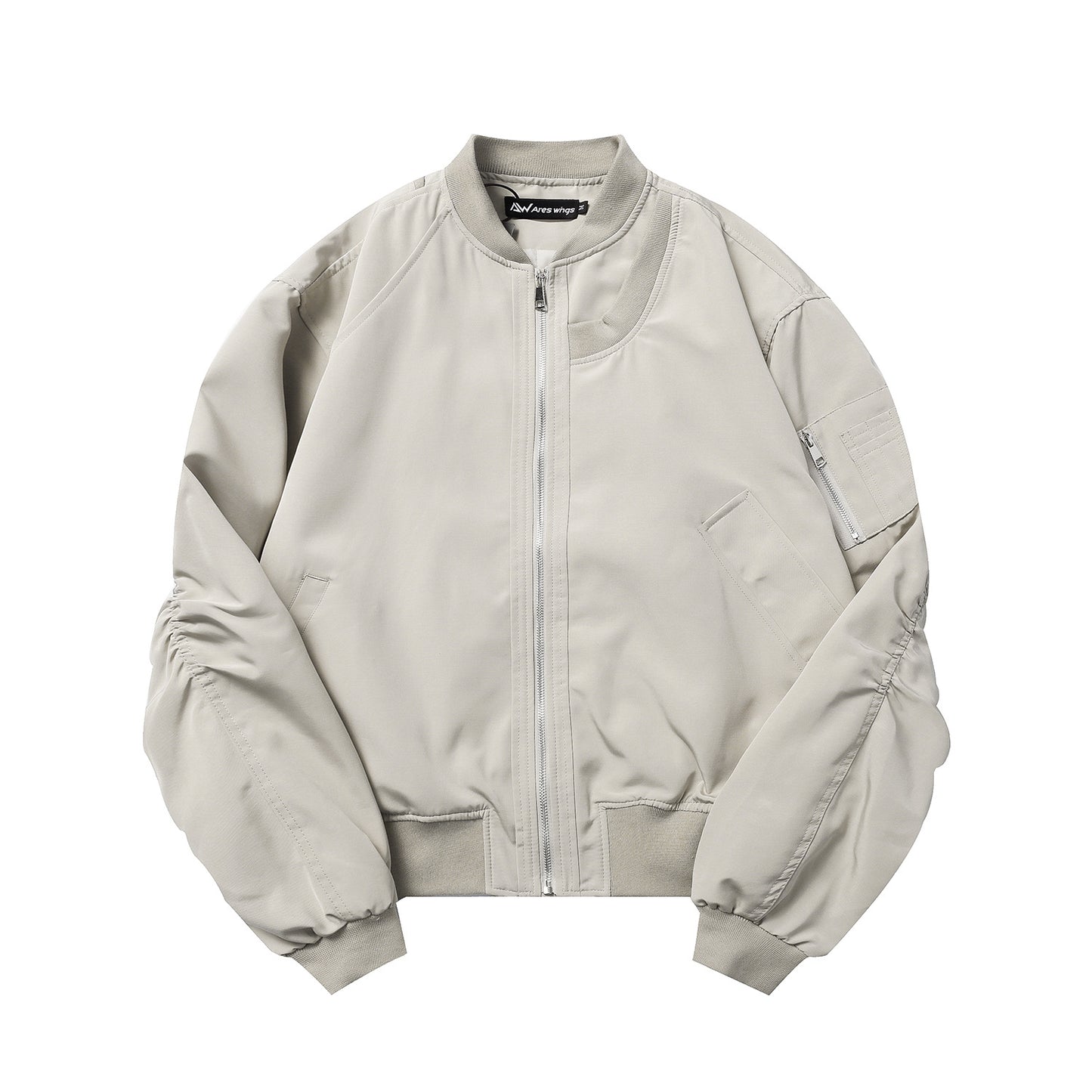 Simple Reflective Letters Thin And All-matching Casual Men And Women Couple Jacket