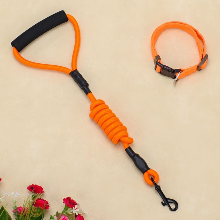 Pet supplies foam handle chest strap traction rope set