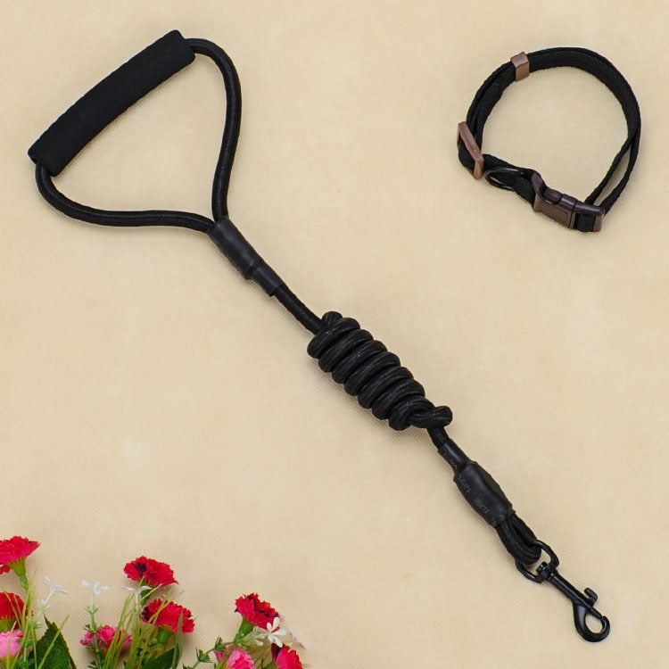 Pet supplies foam handle chest strap traction rope set