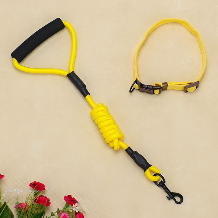 Pet supplies foam handle chest strap traction rope set