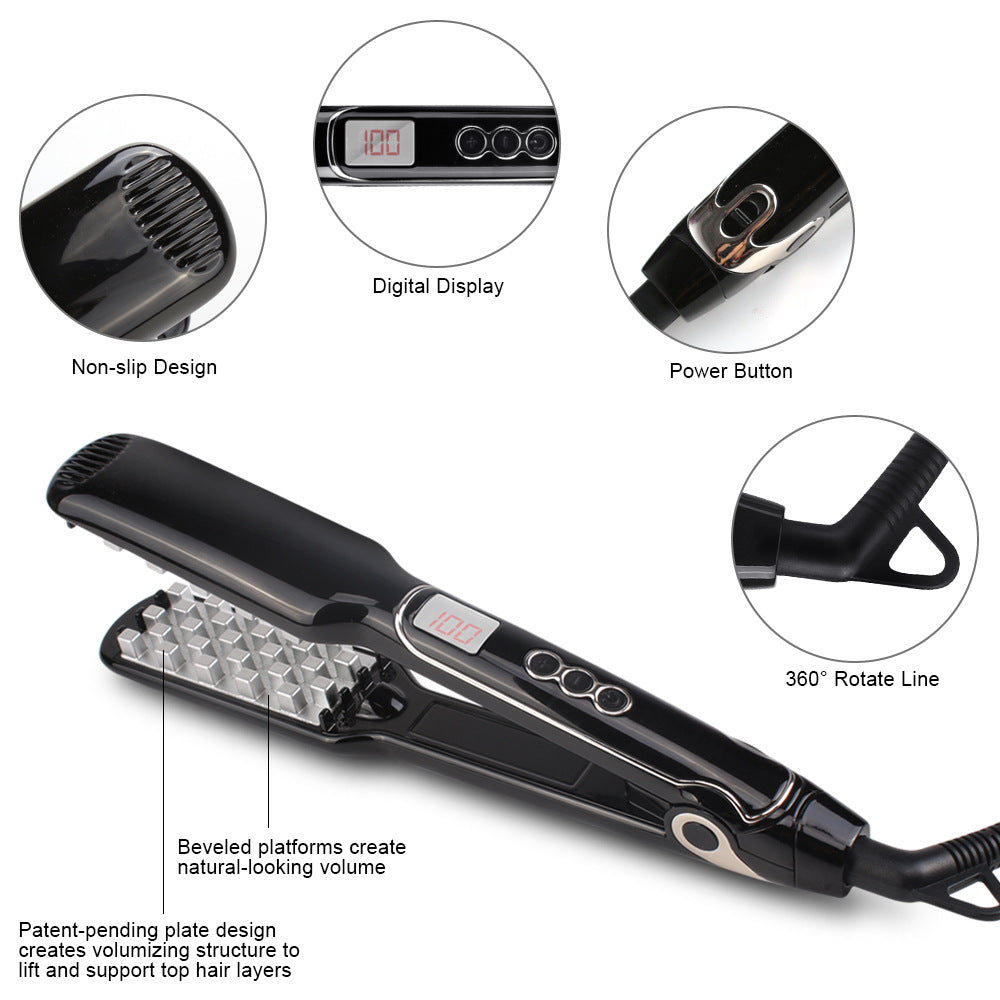 Fasion Cheveux Volumisant Fer fer plat fer à lisser Numérique fer plat avec écran lcd Cheveux Styling Outils