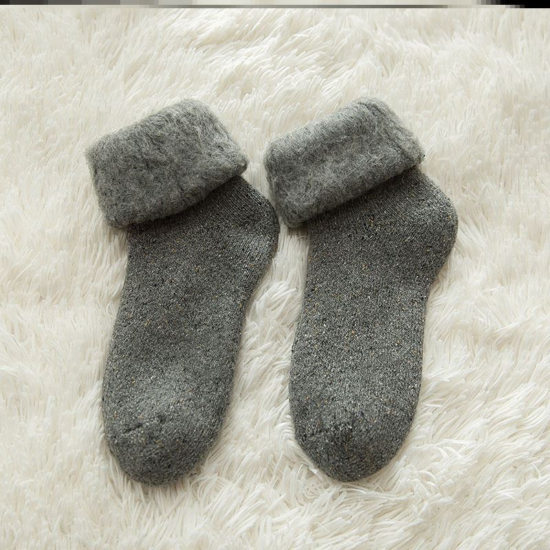 Cashmere sne-sokker til mænd i retro-stil til ældre og midaldrende