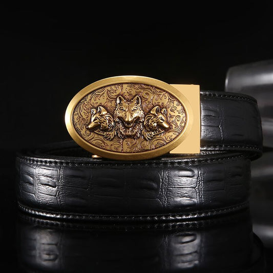 Faucet card slot leather belt