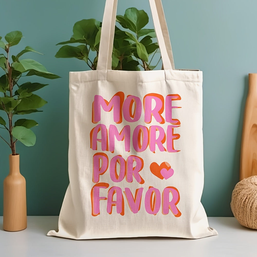 Festive Gift Cute Cartoon Women's Canvas Tote Bag