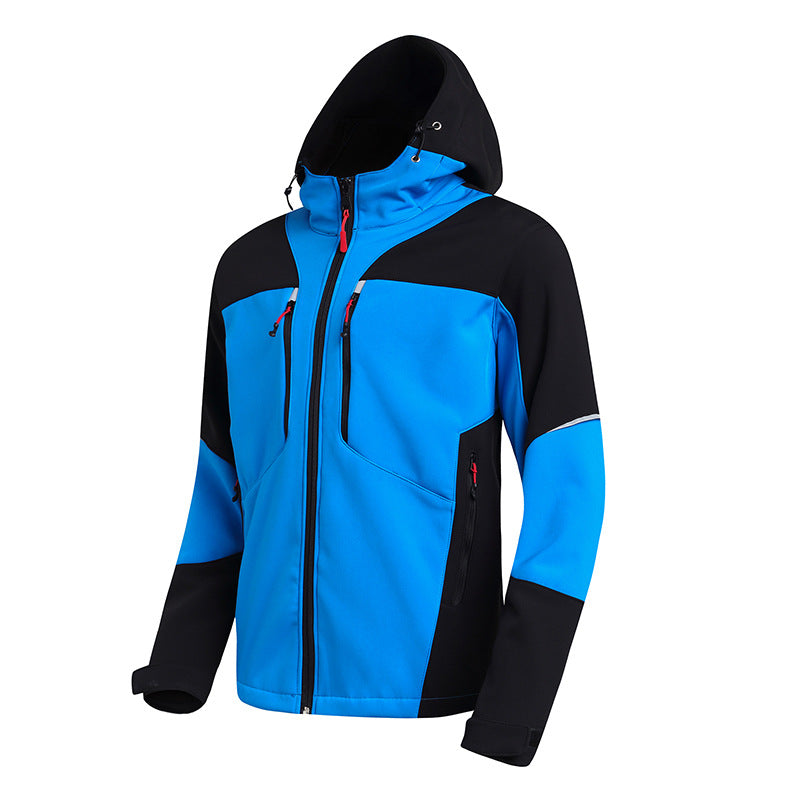 Men's winter sports outdoor soft shell jacket