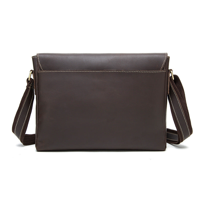 Mary round special genuine male bag men Crazy Horse Leather Shoulder Bag Messenger Bag Retro Leather Bag Factory
