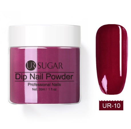 UR nail infusion powder fransk neglepudder glitter neglegødning fugtgivende pudder dyppepulver
