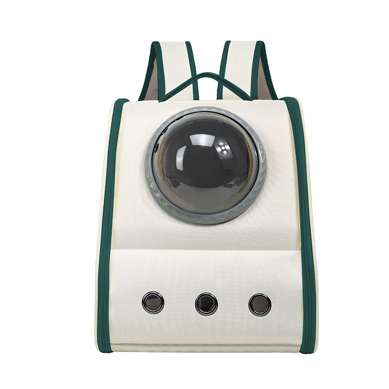 Space Capsule Large Capacity Breathable Pet Backpack For Going Out
