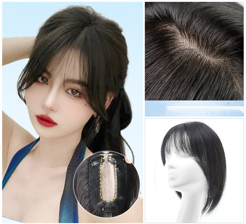 Women's Fashion Simple Net Eight Bangs Wig