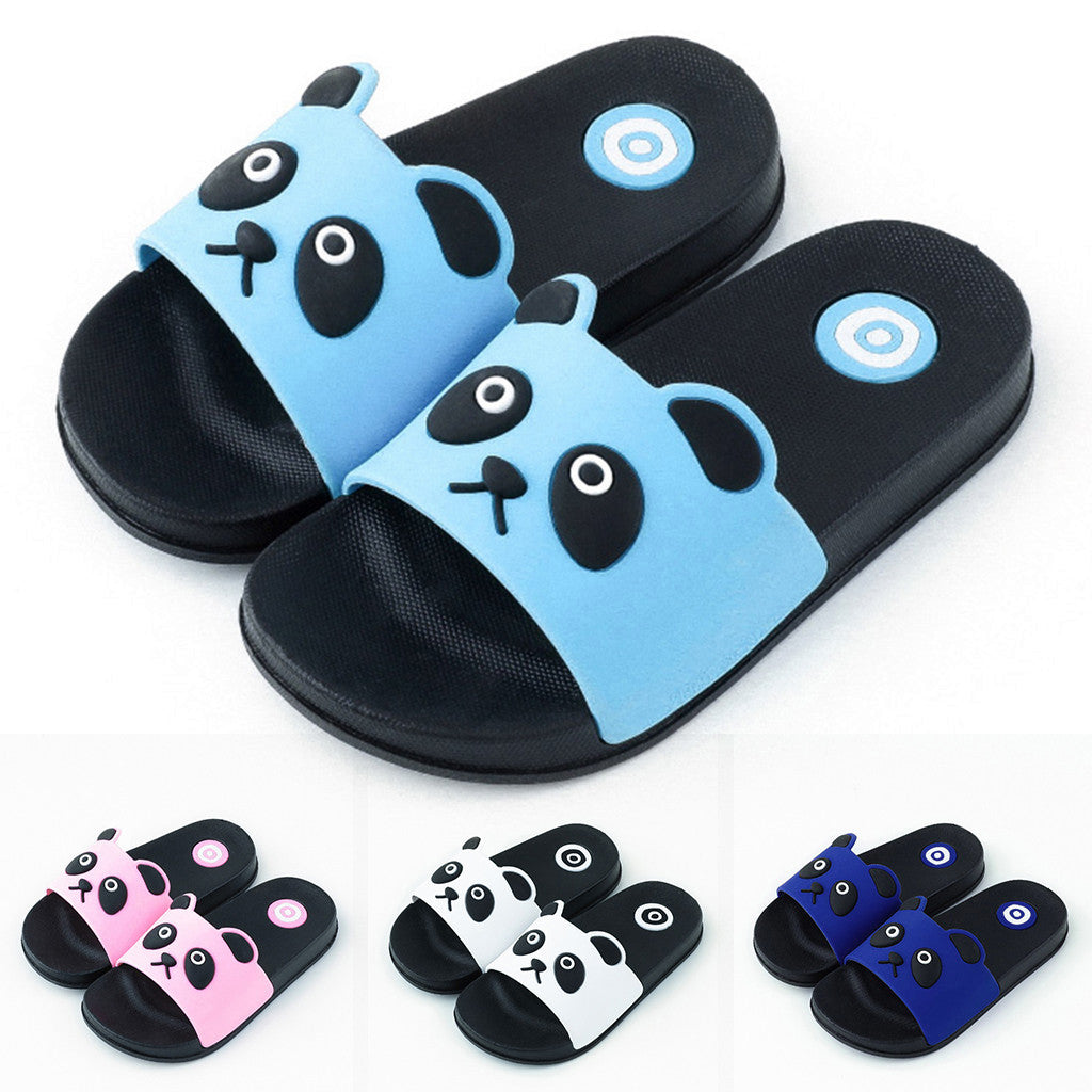 Cute indoor household bath slippers