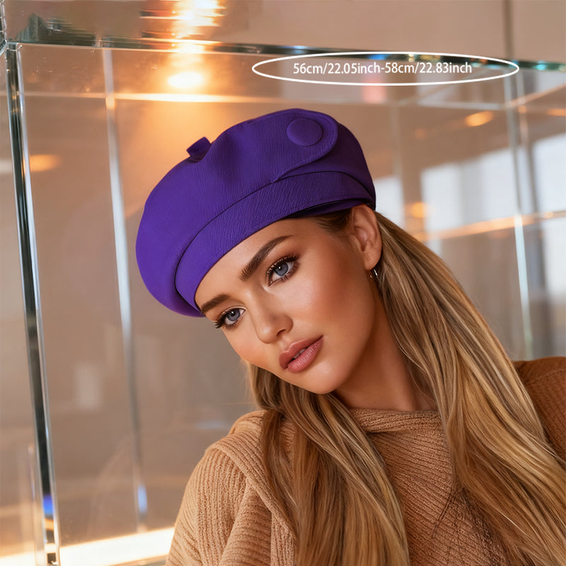 British-style Casual Painter Hat That Is Versatile And Can Show Off Your Face