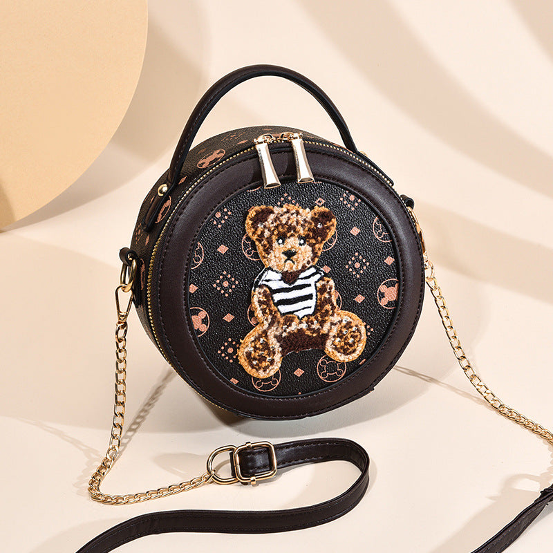 Round Women's Chain Bag Shoulder Messenger