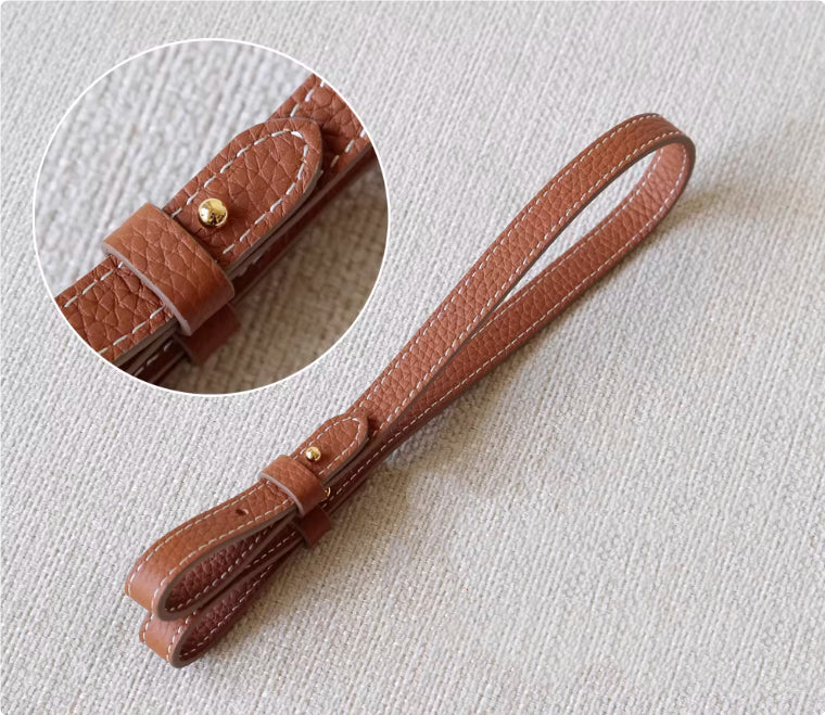 Genuine Leather Women's Bag Strap Accessories Replacement Spaghetti Strap