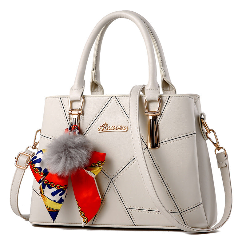 Ladies bag new women's bag simple fashion handbag trend single shoulder Messenger bag