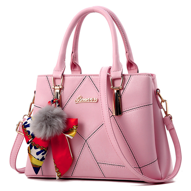 Ladies bag new women's bag simple fashion handbag trend single shoulder Messenger bag