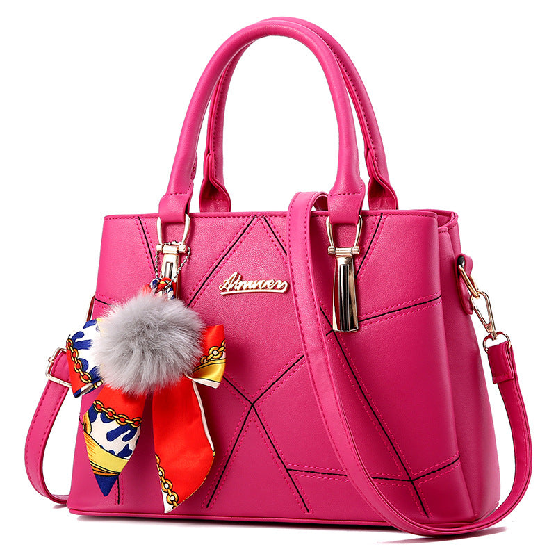 Ladies bag new women's bag simple fashion handbag trend single shoulder Messenger bag
