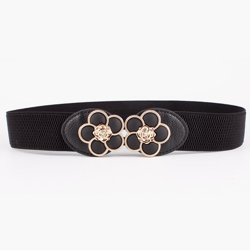 Women's versatile elastic waistband
