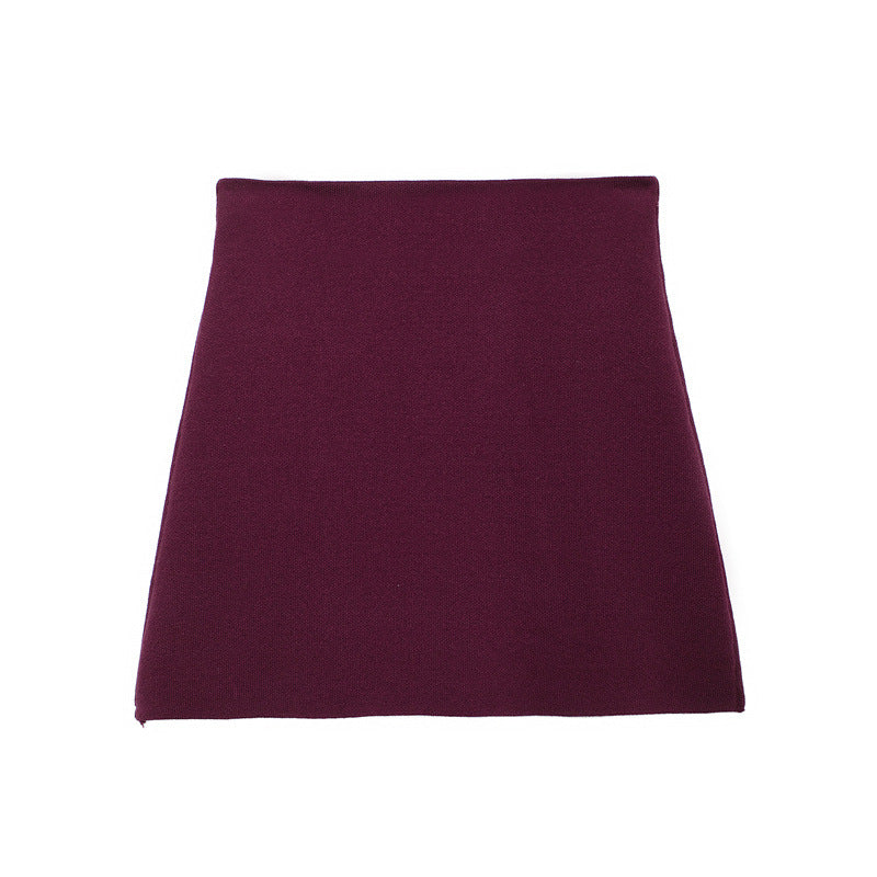 European And American Style Women's Temperament V-neck Long Sleeve Shirt A- Line Skirt Outfit