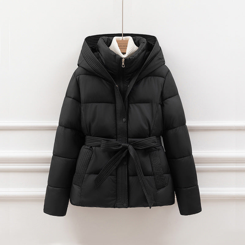 Fashion Personality Women's Short Waist Down Coat