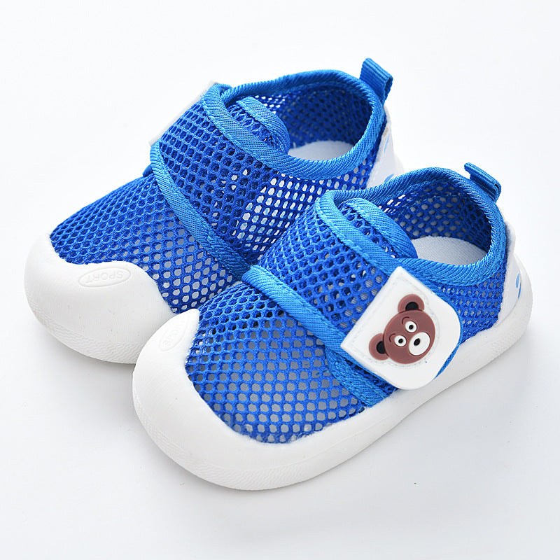 Summer Toddler Baby Non-slip Soft Bottom Infant Mesh Surface Shoes